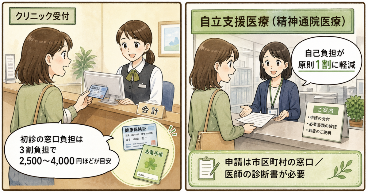 精神科の初診当日における具体的な手順と診療内容